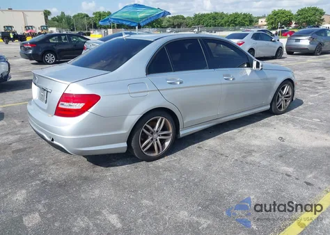 2013 Mercedes-Benz C 250 Luxury/Sport from USA, damaged, VIN WDDGF4HB2DR267951